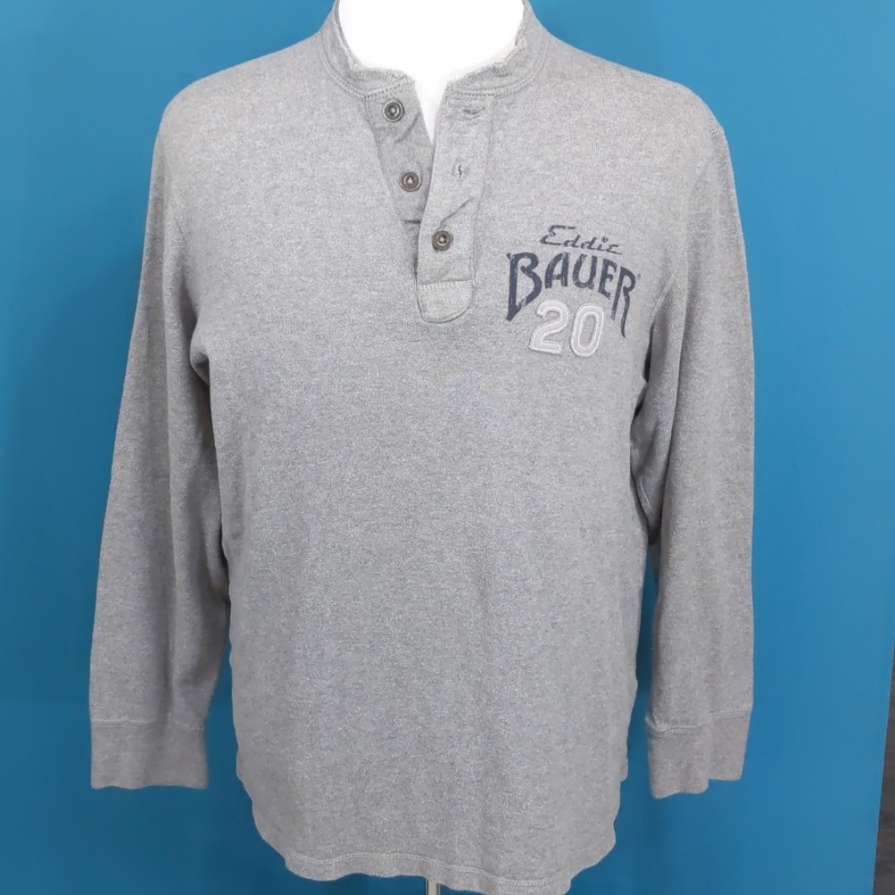 Men's Eddie Bauer Distressed Long Sleeve Pullover